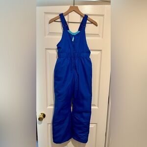 All in Motion Blue Kids Boys Snow Bib Size Medium